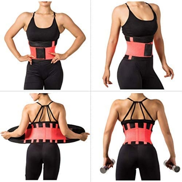 Unisex Lumbar Back Support Adjustable waist belt - Picture 2 of 7
